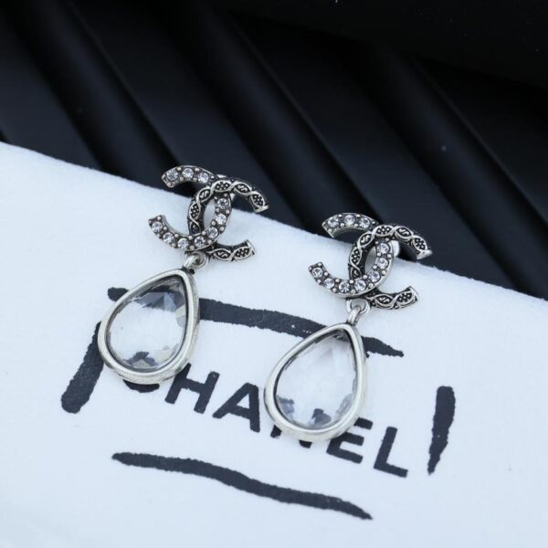 réplica,joyas,joyería,1:1,replica,fake,lujo,barato Pendientes colgantes vintage de Chanel (3DDF)