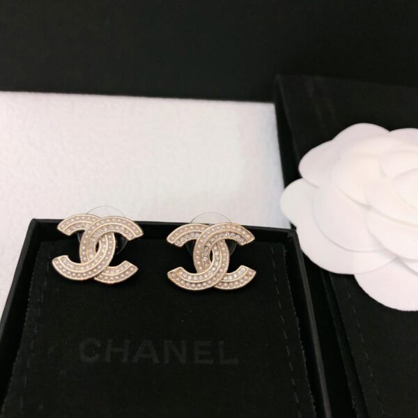 réplica,joyas,joyería,1:1,replica,fake,lujo,barato Pendientes Chanel(2E78)