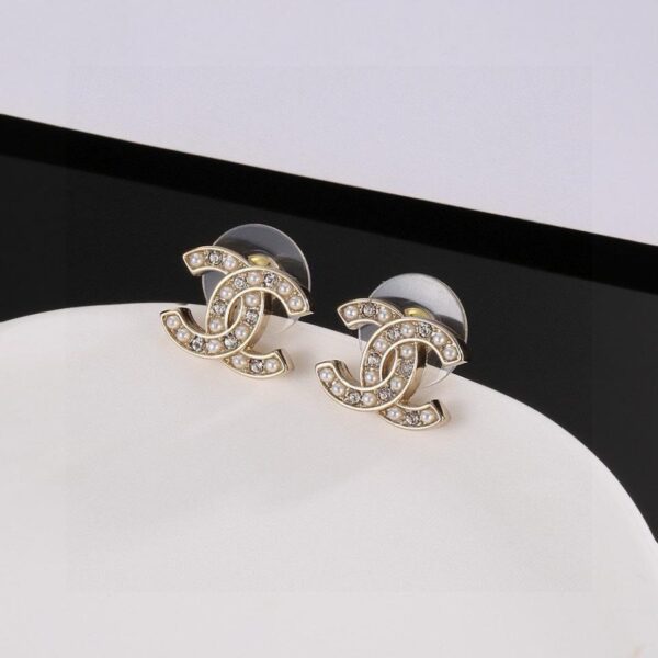 réplica,joyas,joyería,1:1,replica,fake,lujo,barato Pendientes Chanel nuevos (4470)
