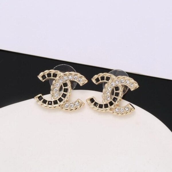 réplica,joyas,joyería,1:1,replica,fake,lujo,barato Pendientes nuevos de Chanel (B16F)