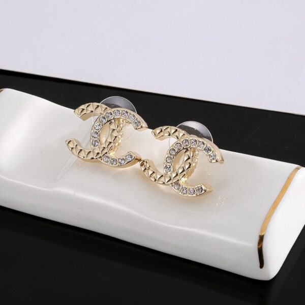 réplica,joyas,joyería,1:1,replica,fake,lujo,barato Pendientes Chanel (075C)