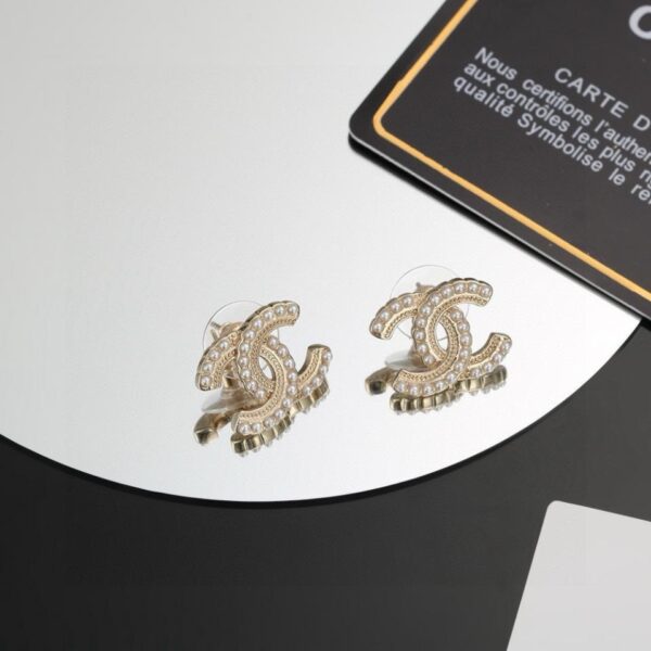 réplica,joyas,joyería,1:1,replica,fake,lujo,barato Pendientes Chanel(3194)