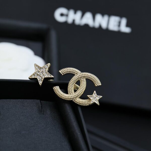 réplica,joyas,joyería,1:1,replica,fake,lujo,barato Anillo estrella Chanel Doble C (438B)