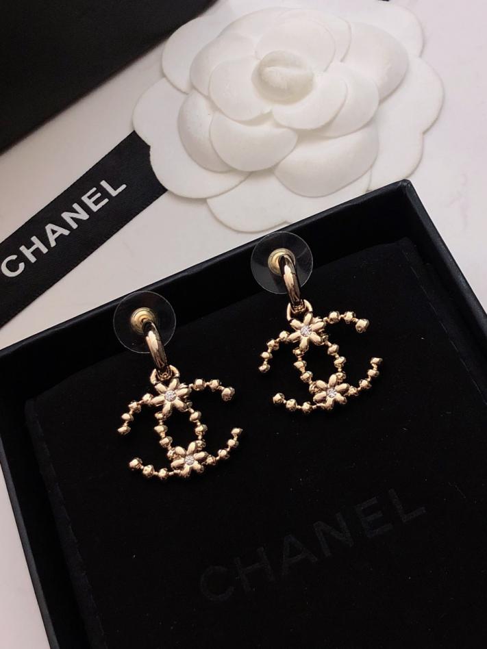 réplica,joyas,joyería,1:1,replica,fake,lujo,barato réplica,joyas,joyería,1:1,replica,fake,lujo,barato Pendientes Chanel pequeños pendientes de perlas fragantes (2976)