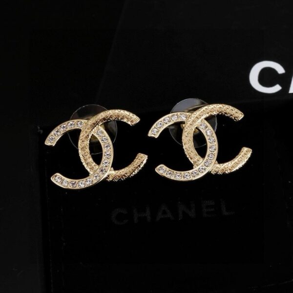 réplica,joyas,joyería,1:1,replica,fake,lujo,barato Aretes exquisitos CC clásicos de Chanel (98EE)