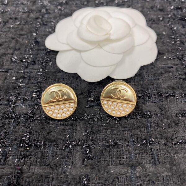réplica,joyas,joyería,1:1,replica,fake,lujo,barato Pendientes Chanel(09D5)