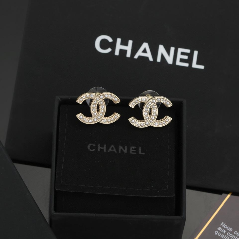 réplica,joyas,joyería,1:1,replica,fake,lujo,barato réplica,joyas,joyería,1:1,replica,fake,lujo,barato Pendientes Chanel (377F)