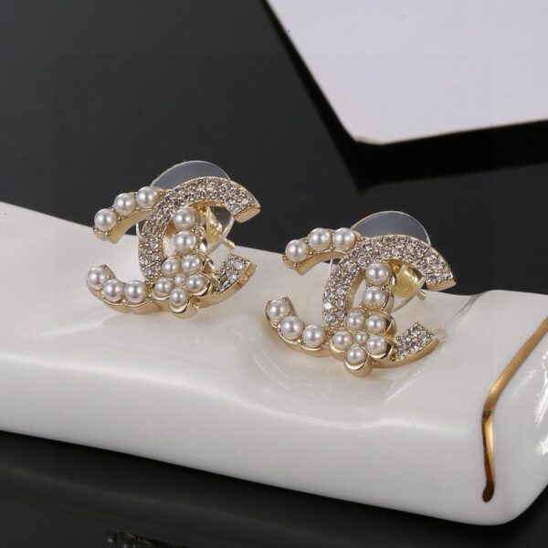 réplica,joyas,joyería,1:1,replica,fake,lujo,barato Pendientes Chanel(7067)