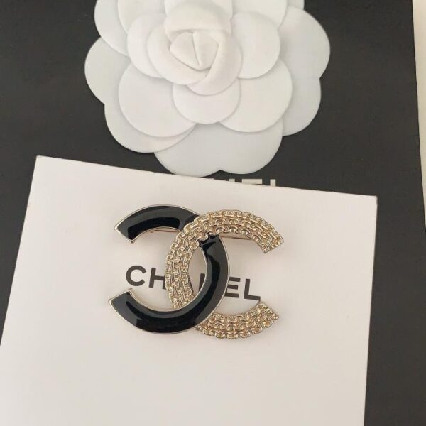 réplica,joyas,joyería,1:1,replica,fake,lujo,barato Aretes con doble C con costuras de diamantes de imitación de nuevo estilo de principios de primavera de Chanel (1DE8)
