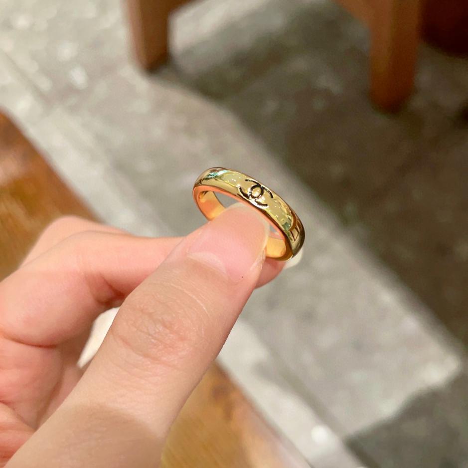 réplica,joyas,joyería,1:1,replica,fake,lujo,barato réplica,joyas,joyería,1:1,replica,fake,lujo,barato Anillo estilo serie de moda brillante Chanel (1B2F)