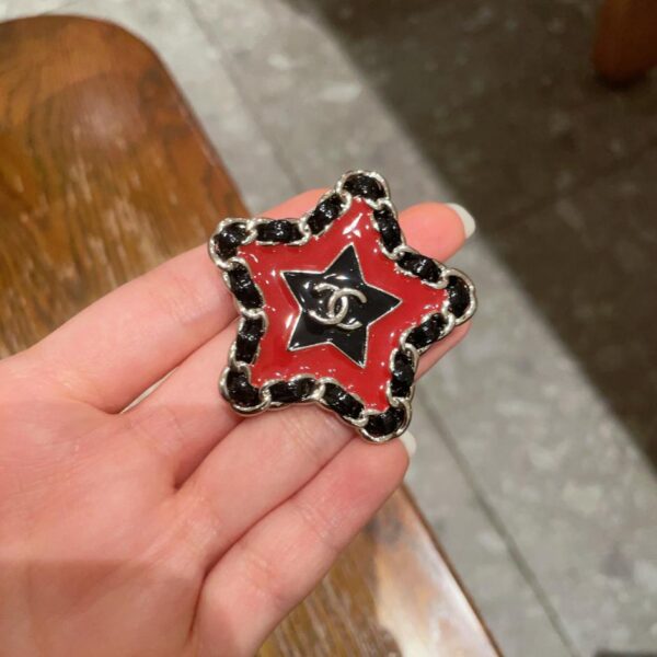 réplica,joyas,joyería,1:1,replica,fake,lujo,barato Último broche de Chanel (8199)