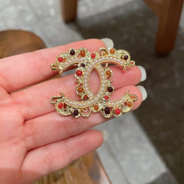 réplica,joyas,joyería,1:1,replica,fake,lujo,barato El último broche de Chanel (EB4E)