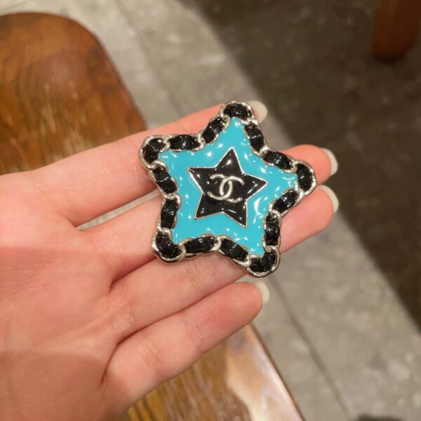 réplica,joyas,joyería,1:1,replica,fake,lujo,barato Último broche de Chanel (FED6)