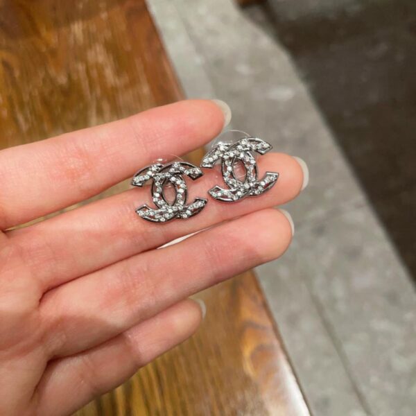 réplica,joyas,joyería,1:1,replica,fake,lujo,barato Pendientes Chanel de segunda mano (0A59)