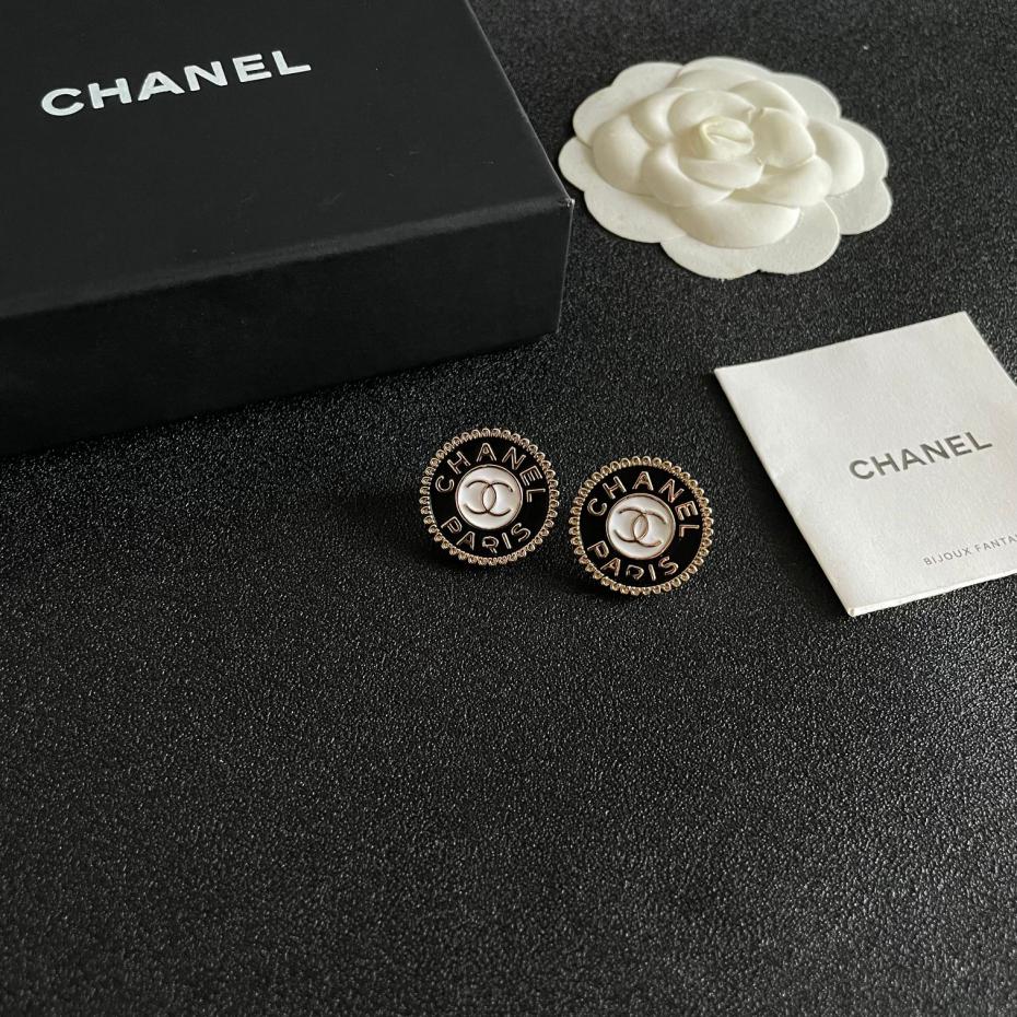 réplica,joyas,joyería,1:1,replica,fake,lujo,barato réplica,joyas,joyería,1:1,replica,fake,lujo,barato Pendientes Chanel de segunda mano (79EB)