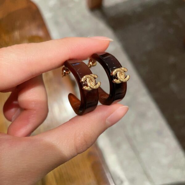 réplica,joyas,joyería,1:1,replica,fake,lujo,barato Pendientes Chanel de segunda mano(9024)