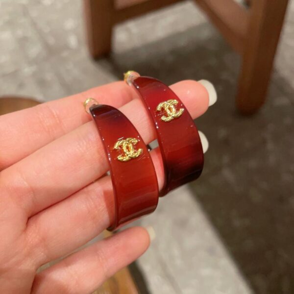 réplica,joyas,joyería,1:1,replica,fake,lujo,barato Pendientes Chanel de segunda mano (A874)