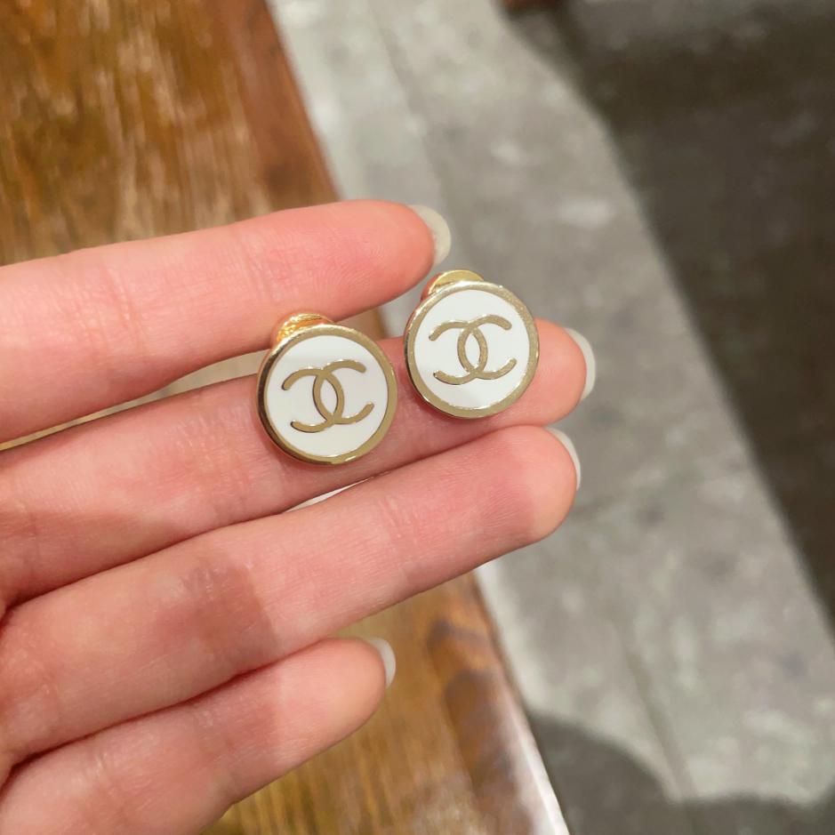 réplica,joyas,joyería,1:1,replica,fake,lujo,barato réplica,joyas,joyería,1:1,replica,fake,lujo,barato Pendientes medievales Chanel(8615)