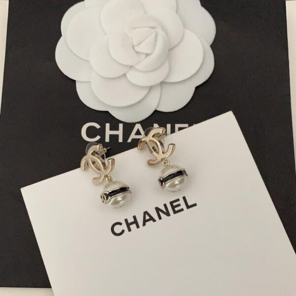 réplica,joyas,joyería,1:1,replica,fake,lujo,barato Chanel último broche con letra cc rosa (E695)