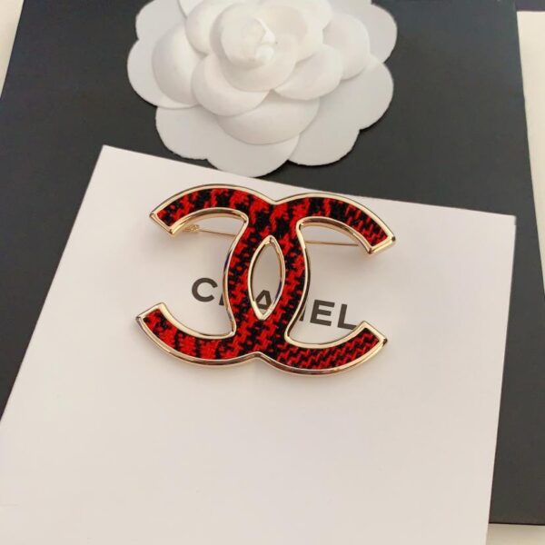 réplica,joyas,joyería,1:1,replica,fake,lujo,barato Último broche de Chanel(5366)