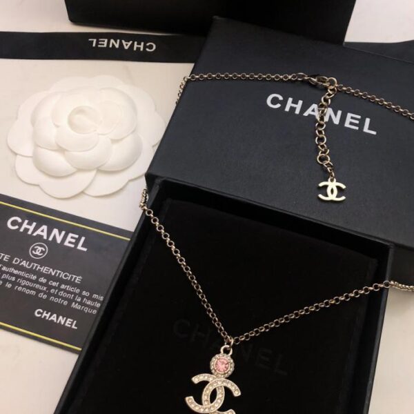 réplica,joyas,joyería,1:1,replica,fake,lujo,barato Collar de amor hueco Chanel (9497)