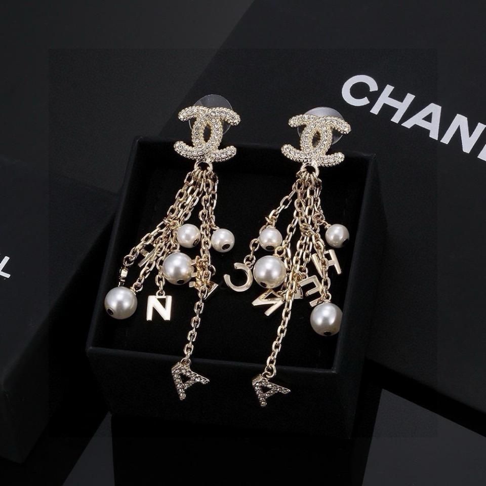 réplica,joyas,joyería,1:1,replica,fake,lujo,barato réplica,joyas,joyería,1:1,replica,fake,lujo,barato Pendientes clásicos Chanel (3066)