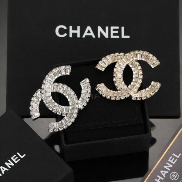 réplica,joyas,joyería,1:1,replica,fake,lujo,barato Broche de diamantes cuadrado, artículo popular de Chanel (BDFD)