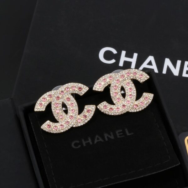 réplica,joyas,joyería,1:1,replica,fake,lujo,barato Aretes clásicos con doble C de Chanel (6C27)