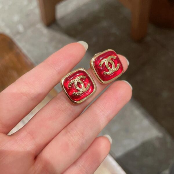 réplica,joyas,joyería,1:1,replica,fake,lujo,barato Pendientes Chanel de segunda mano (1A66)