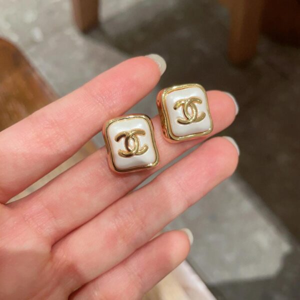 réplica,joyas,joyería,1:1,replica,fake,lujo,barato Pendientes Chanel de segunda mano (335D)