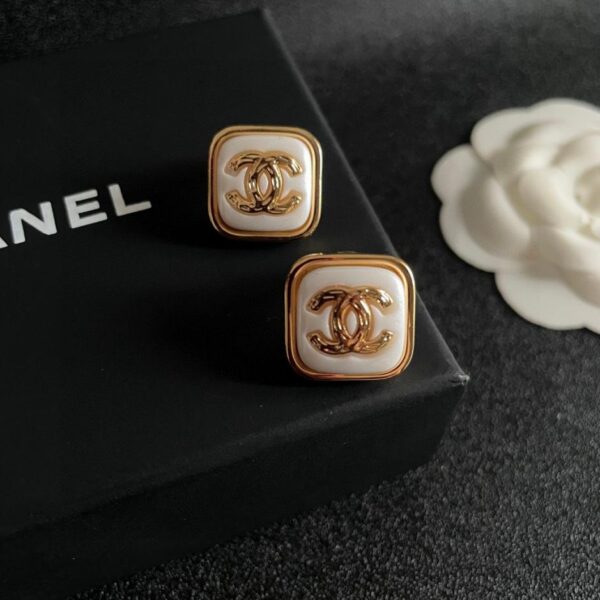 réplica,joyas,joyería,1:1,replica,fake,lujo,barato Pendientes medievales Chanel(5606)