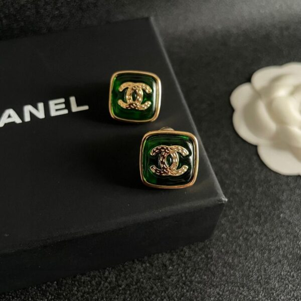 réplica,joyas,joyería,1:1,replica,fake,lujo,barato Pendientes Chanel de segunda mano (7AF2)