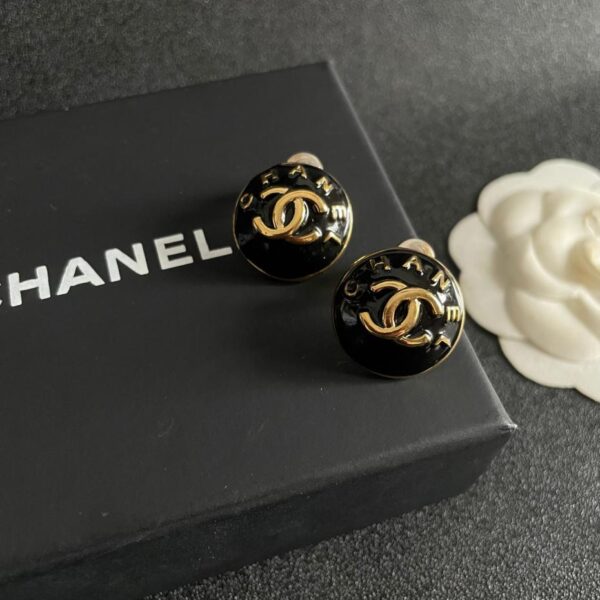 réplica,joyas,joyería,1:1,replica,fake,lujo,barato Pendientes medievales Chanel(8067)
