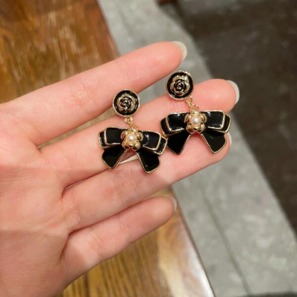réplica,joyas,joyería,1:1,replica,fake,lujo,barato Pendientes medievales Chanel (C746)