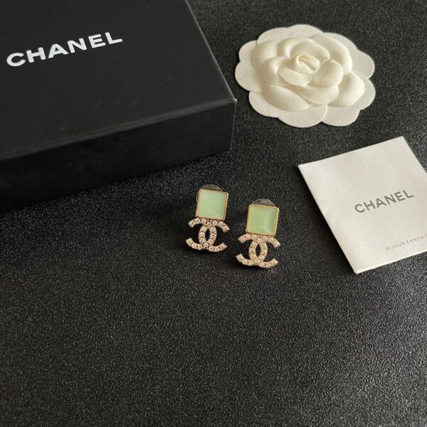 réplica,joyas,joyería,1:1,replica,fake,lujo,barato Pendientes Chanel de segunda mano (FED8)