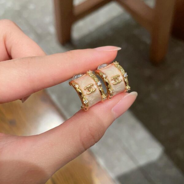 réplica,joyas,joyería,1:1,replica,fake,lujo,barato Pendientes Chanel de segunda mano (1A99)