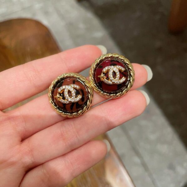 réplica,joyas,joyería,1:1,replica,fake,lujo,barato Pendientes medievales Chanel(7149)