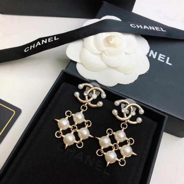 réplica,joyas,joyería,1:1,replica,fake,lujo,barato El último broche cc con letras de diamantes completo de Chanel (7A3A)