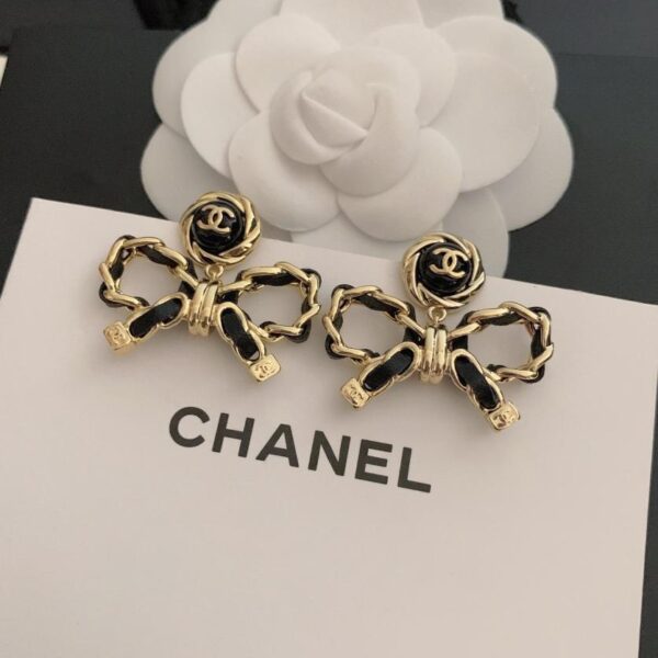 réplica,joyas,joyería,1:1,replica,fake,lujo,barato Broche blanco de medio diamante Chanel (B5C5)