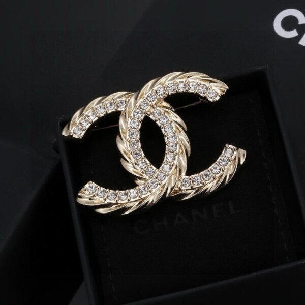 réplica,joyas,joyería,1:1,replica,fake,lujo,barato Broche Chanel(A0A5)