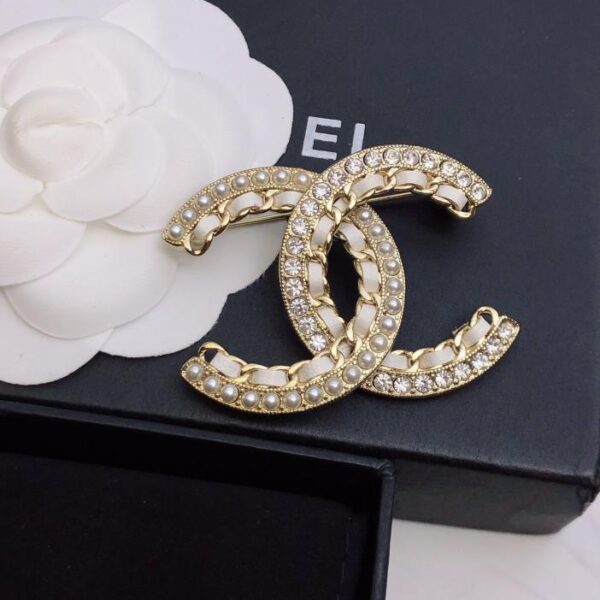 réplica,joyas,joyería,1:1,replica,fake,lujo,barato Broche clásico Chanel(8510)