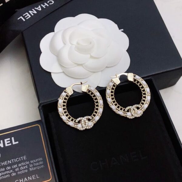 réplica,joyas,joyería,1:1,replica,fake,lujo,barato Pendientes nuevos de Chanel (D7AC)