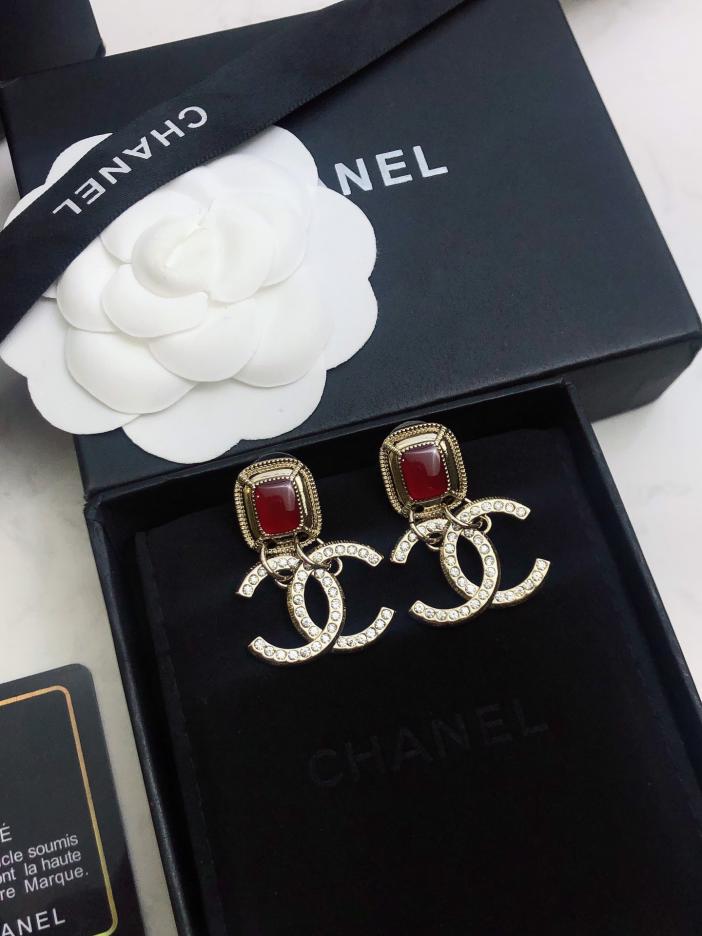réplica,joyas,joyería,1:1,replica,fake,lujo,barato réplica,joyas,joyería,1:1,replica,fake,lujo,barato Pendientes nuevos de Chanel (BC80)
