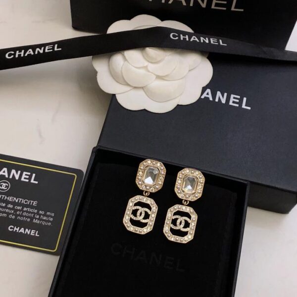réplica,joyas,joyería,1:1,replica,fake,lujo,barato Collar con bolso de diamantes con doble C y diamantes completos de Chanel (9997)