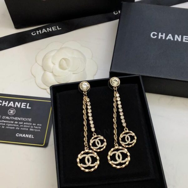 réplica,joyas,joyería,1:1,replica,fake,lujo,barato Broche Estrella Con Cadena Borla Chanel (9AFC)