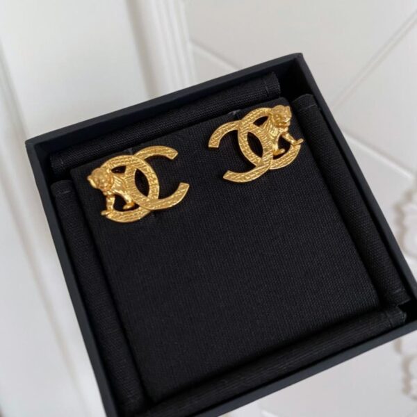 réplica,joyas,joyería,1:1,replica,fake,lujo,barato Broche de león en relieve tridimensional de Chanel (2036)