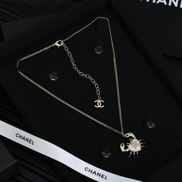 réplica,joyas,joyería,1:1,replica,fake,lujo,barato Aretes curvados en oro y negro de Chanel (6598)