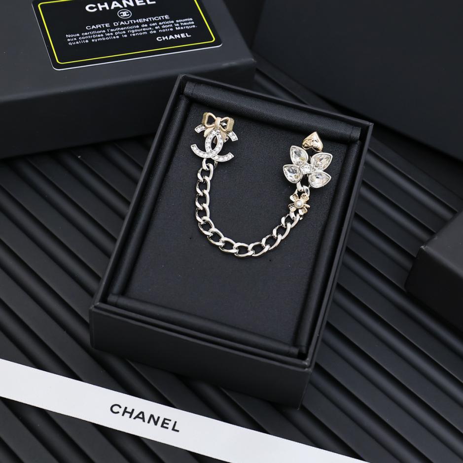 réplica,joyas,joyería,1:1,replica,fake,lujo,barato réplica,joyas,joyería,1:1,replica,fake,lujo,barato Broche de cadena con múltiples elementos Chanel (4AF9)