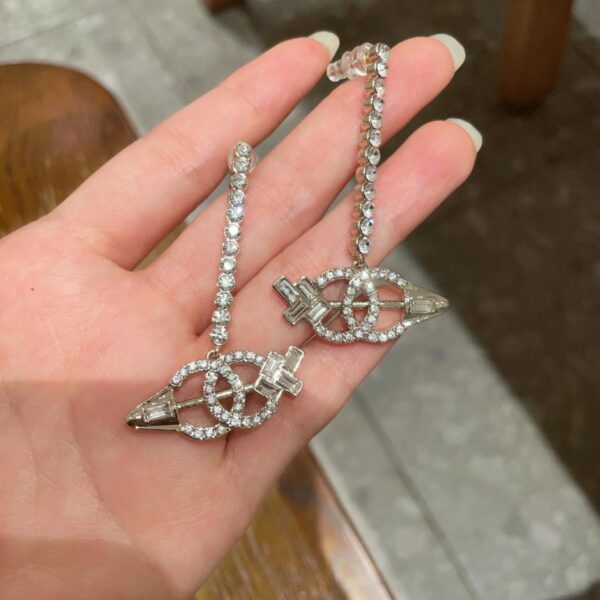 réplica,joyas,joyería,1:1,replica,fake,lujo,barato Pendientes Chanel de segunda mano (3DA7)
