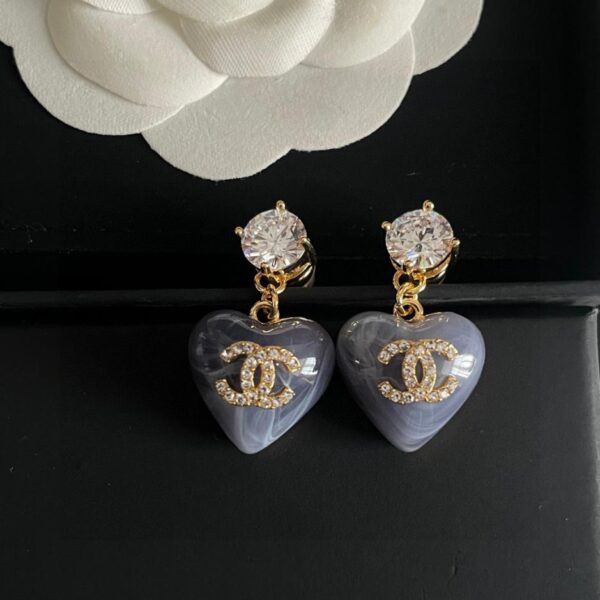 réplica,joyas,joyería,1:1,replica,fake,lujo,barato Pendientes Chanel de segunda mano (CC61)